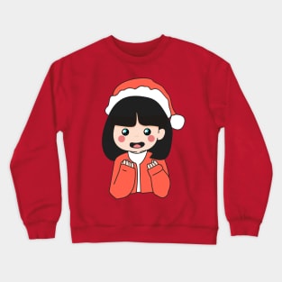 Christmas Girl Crewneck Sweatshirt